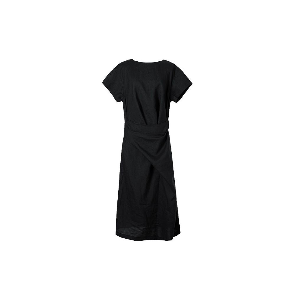 Spot Lalaglow meet in good weather all ramie old money wind tied slimming dress women s summer image 5