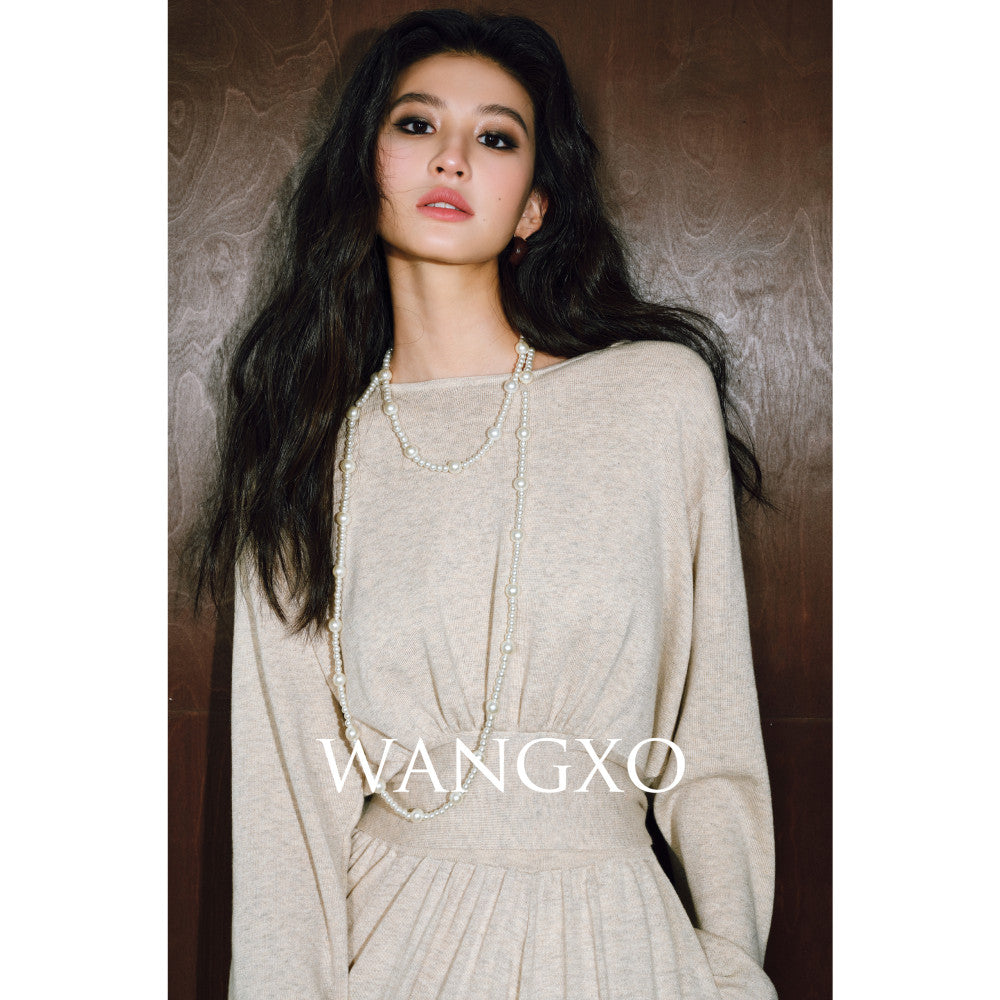 ASAYA4578 – Luxe Knit Maxi Set ✨🌙