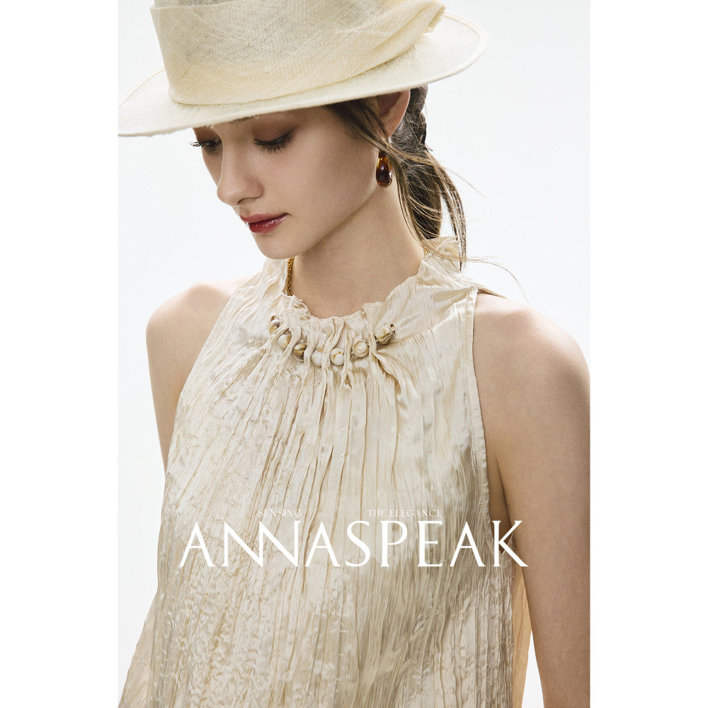 ASAYA4564 – Shimmer Crinkle Elegance Set ✨🤎🤍