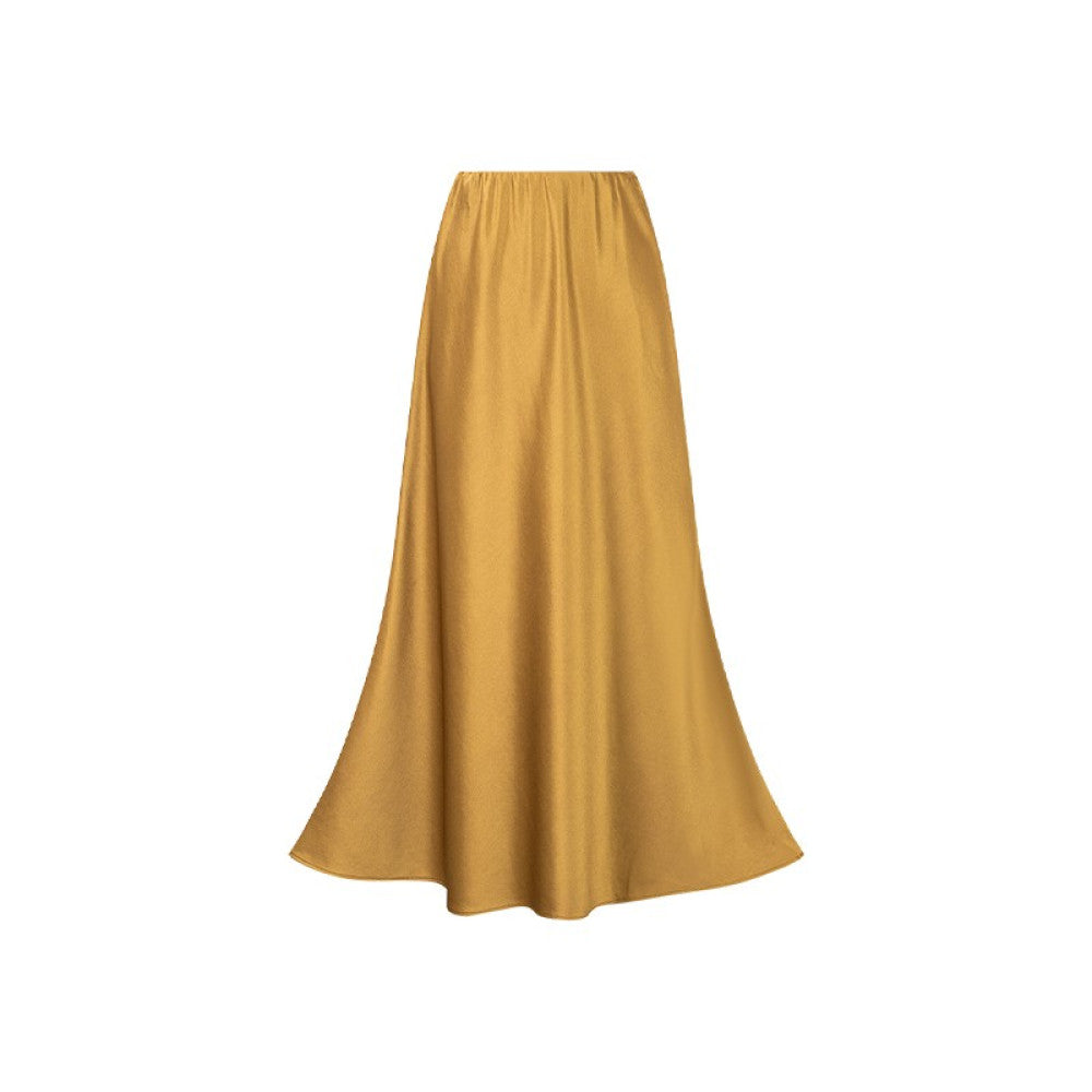 Wuyan Yihe Night Dew Floating Gold New Chinese Original Gold Thread Silk Embroidered Top Silver Silk Acetate Half Skirt image 20