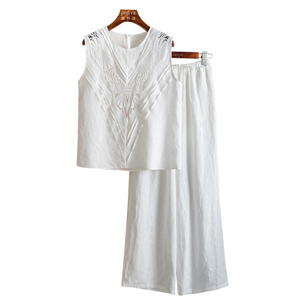 ASAYA4677 â Terra Lace Linen Set ððĪ