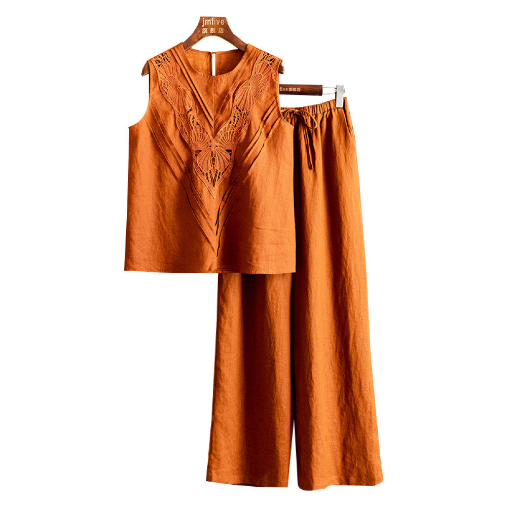ASAYA4677 â Terra Lace Linen Set ððĪ