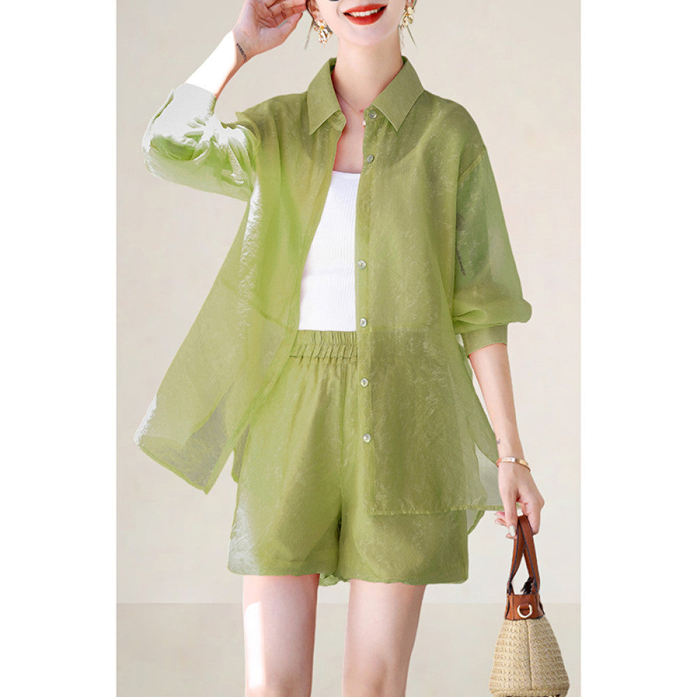 ASAYA4683 â Breezy Sheer Three-Piece Set ðŋðļ