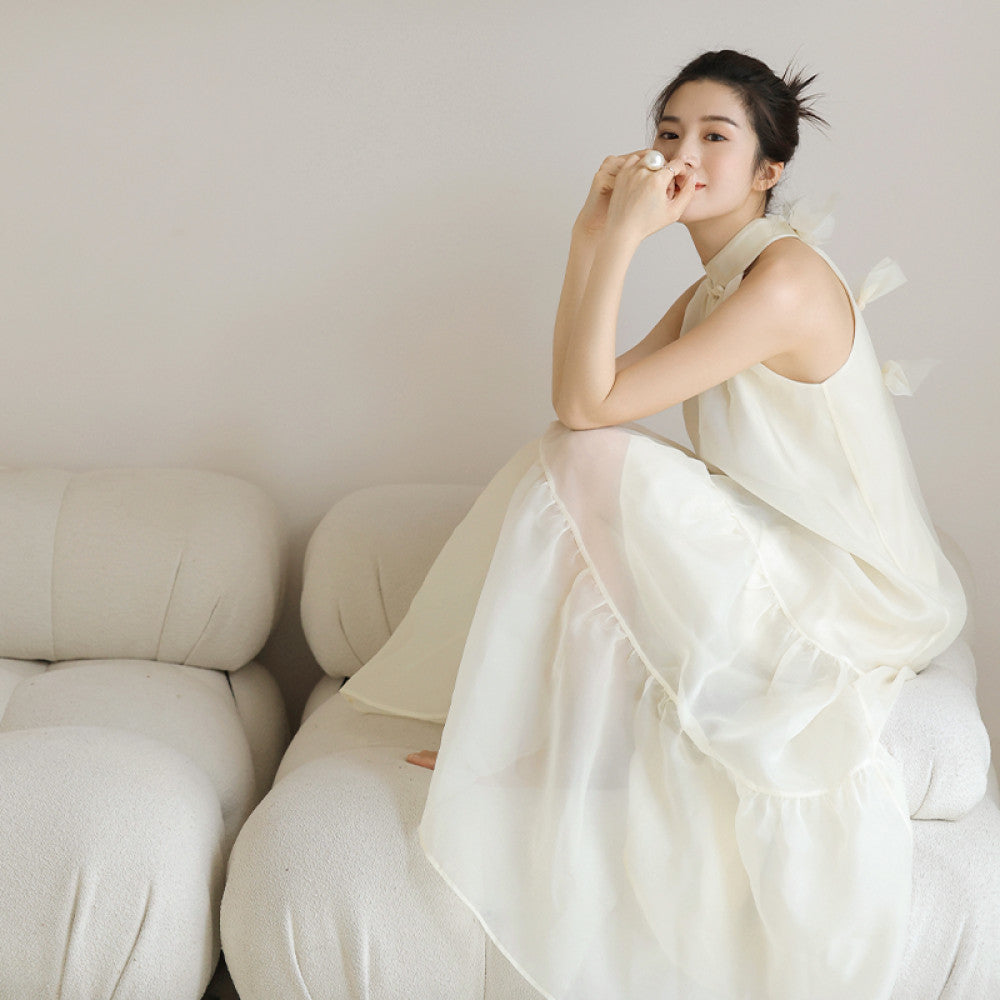 echo bridal bridal morning gown Wenying new Chinese style engagement dress wedding daily cheongsam light wedding dress image 15