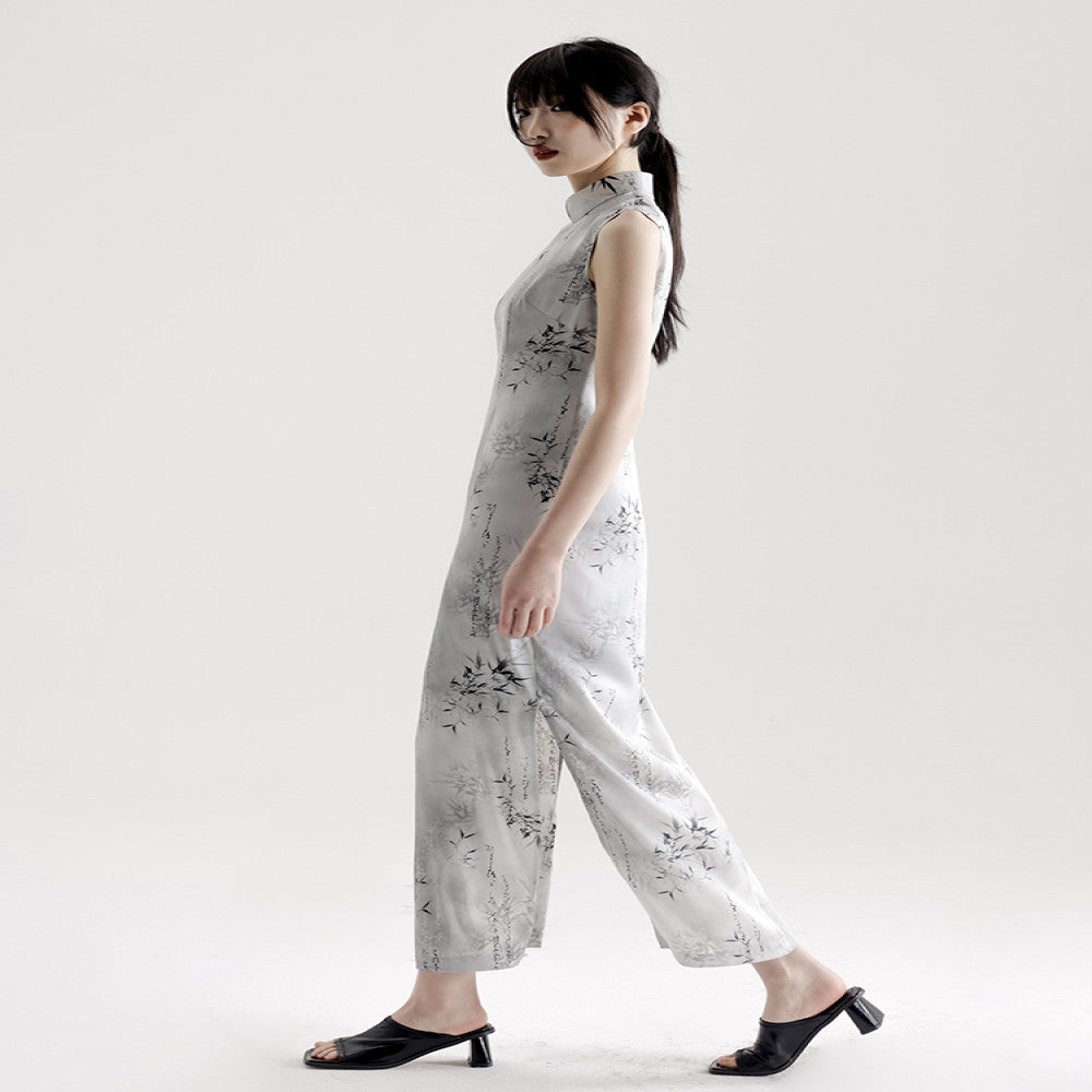 APOZi collection New Chinese style Chinese style women s clothing summer sleeveless improved cheongsam youth collection image 14