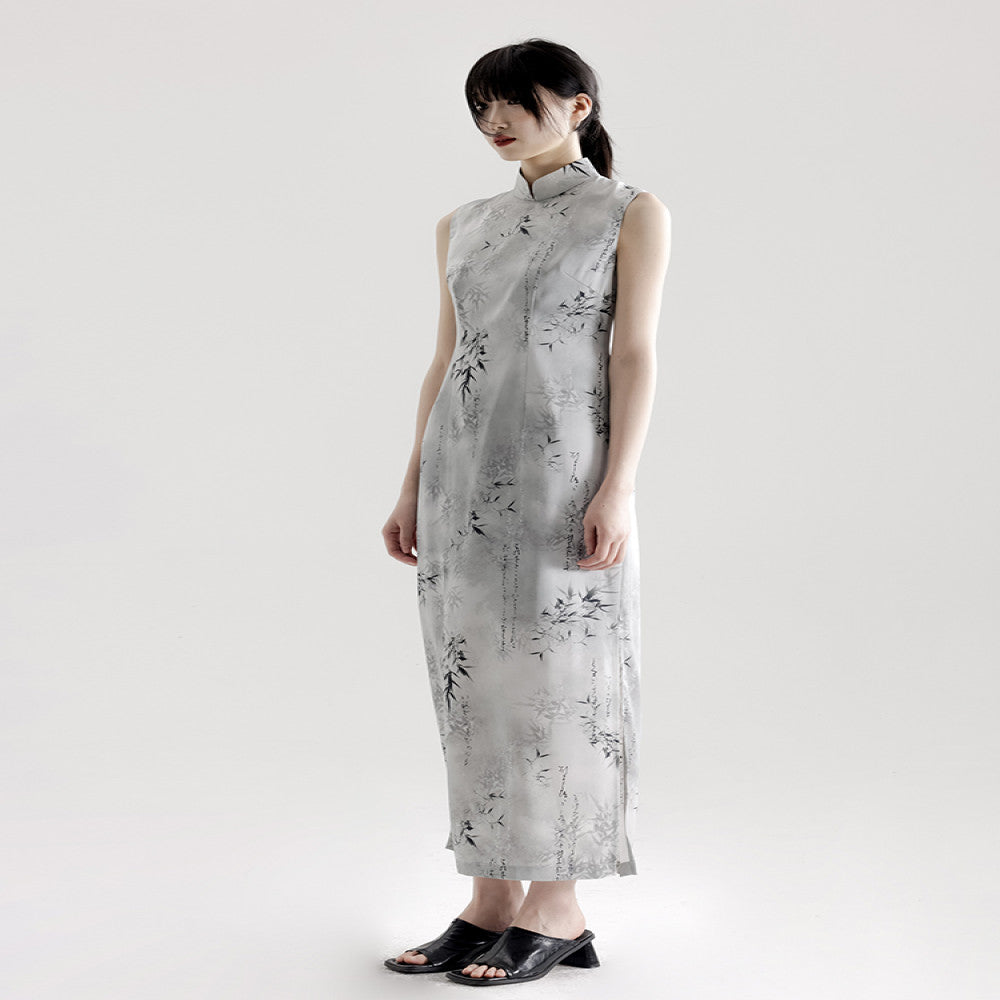 APOZi collection New Chinese style Chinese style women s clothing summer sleeveless improved cheongsam youth collection image 15