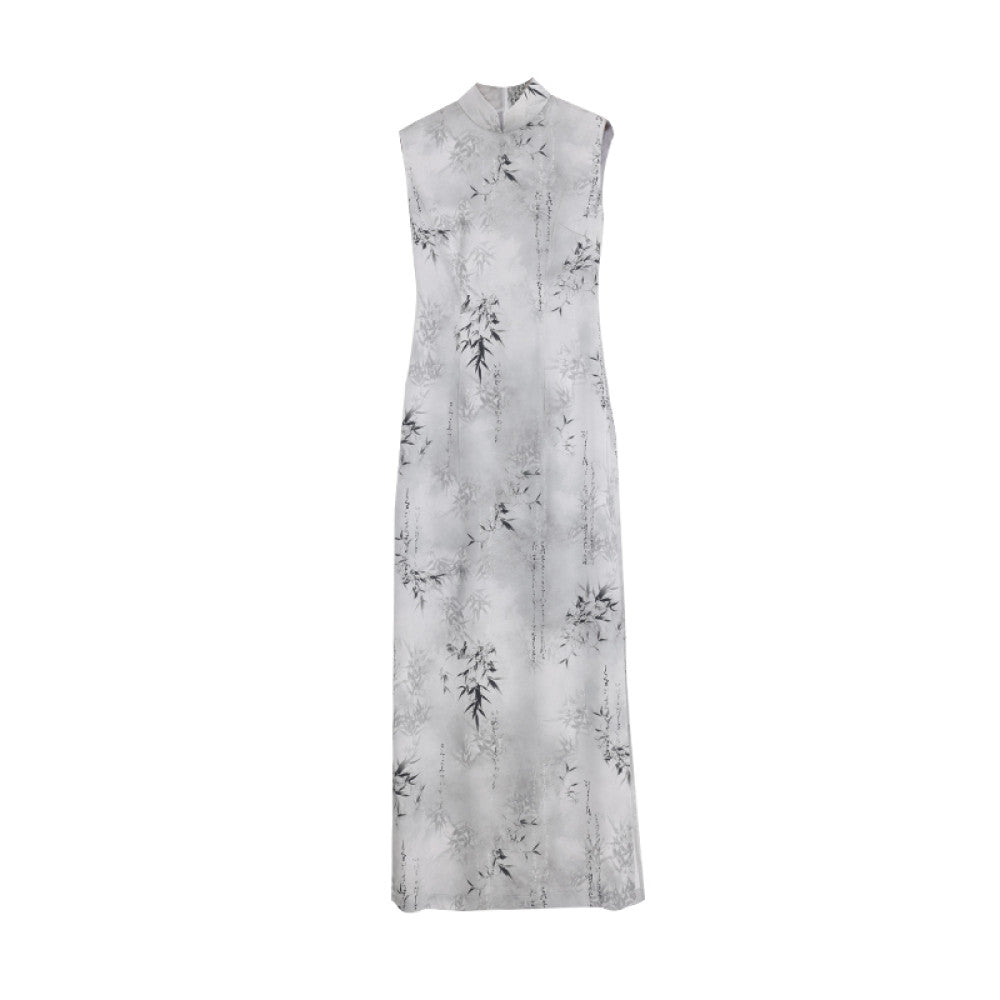 APOZi collection New Chinese style Chinese style women s clothing summer sleeveless improved cheongsam youth collection image 8