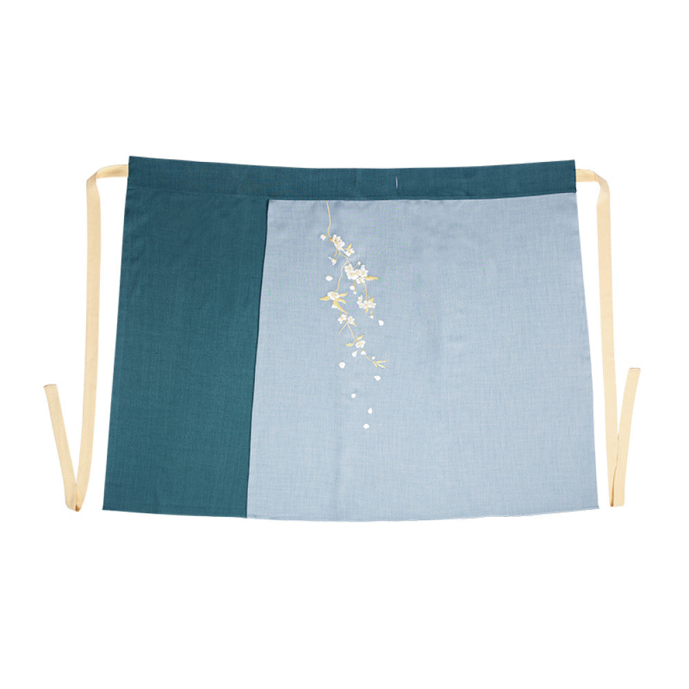 Dreaming of Pear Blossoms and Chinese Style Original Commuting Daily Hanfu Spinning Skirt New Chinese Embroidery Vest Stand up Collar Shirt Spring and Autumn image 45