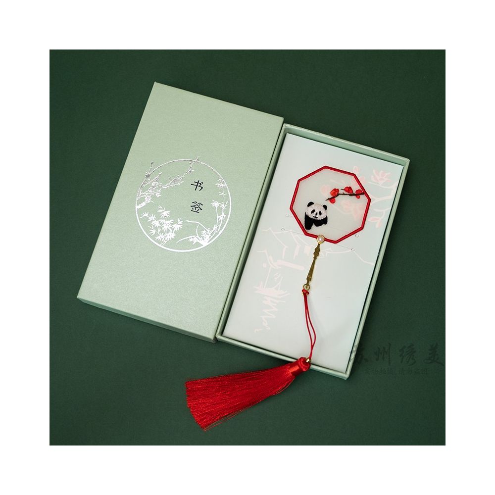 Suzhou Embroidery Handmade Double sided Embroidery Bookmark with Chinese Style Characteristics Suzhou Embroidery Art Gift for School Season Teacher s Day Gift image 47