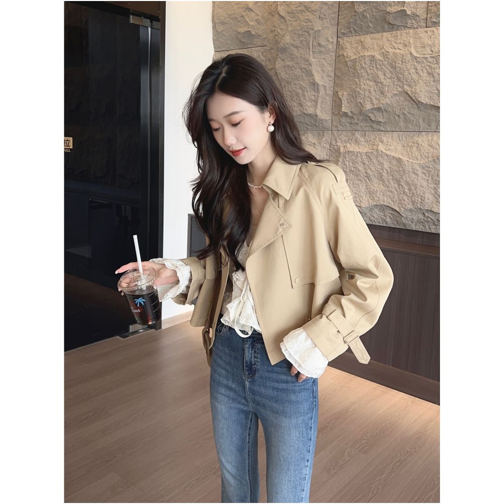 Qiqijia Rice White Lotus Leaf Collar Strap Three Dimensional Embroidered Top 2024 Autumn New Chinese Embroidered Top for Women image 5
