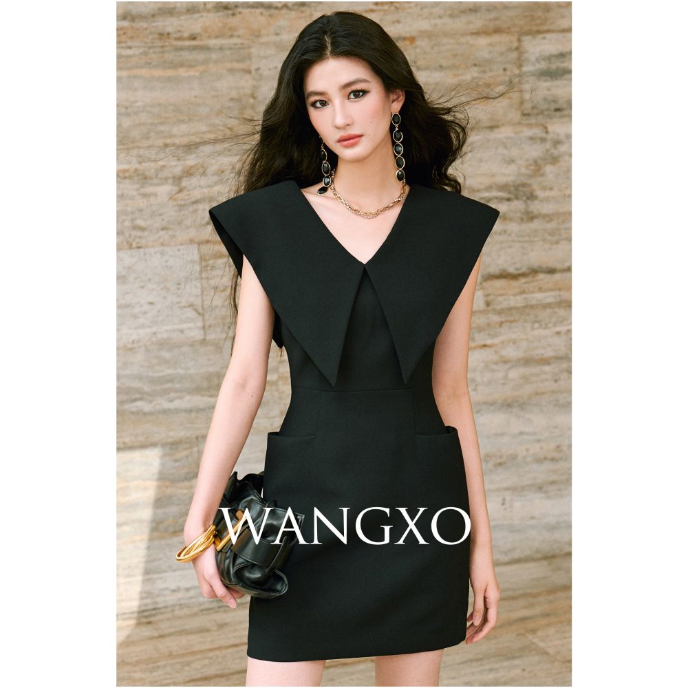 ASAYA2222 Elegant doll collar dress
