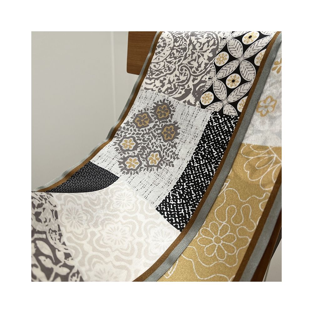 CKDH 100 mulberry silk silk scarf suitable for spring summer and autumn paired with a versatile shirt Green double sided long strip ribbon for women image 27