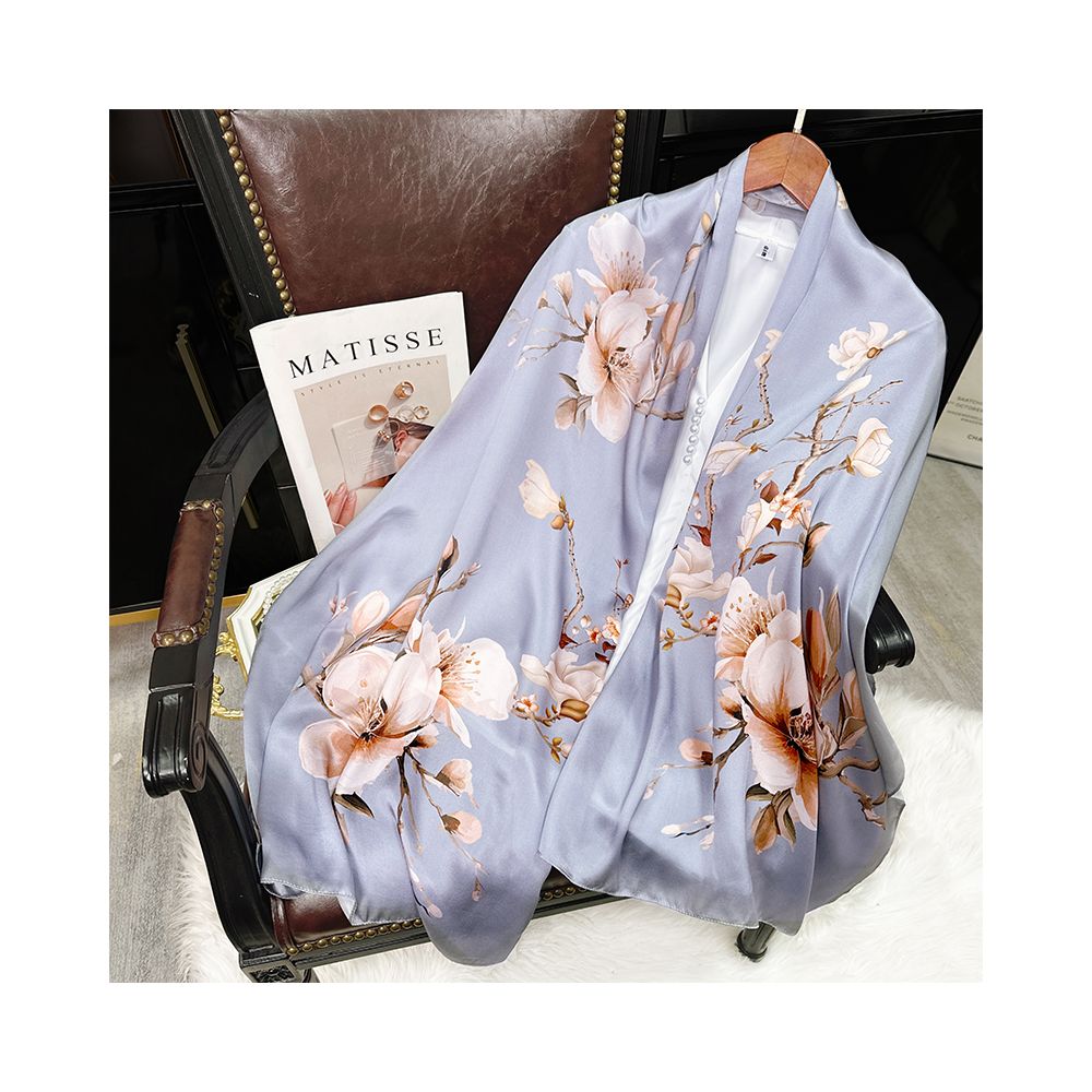 Silk scarf for women 2025 new 100 mulberry silk shawl outer scarf for mother and elders birthday gift image 13
