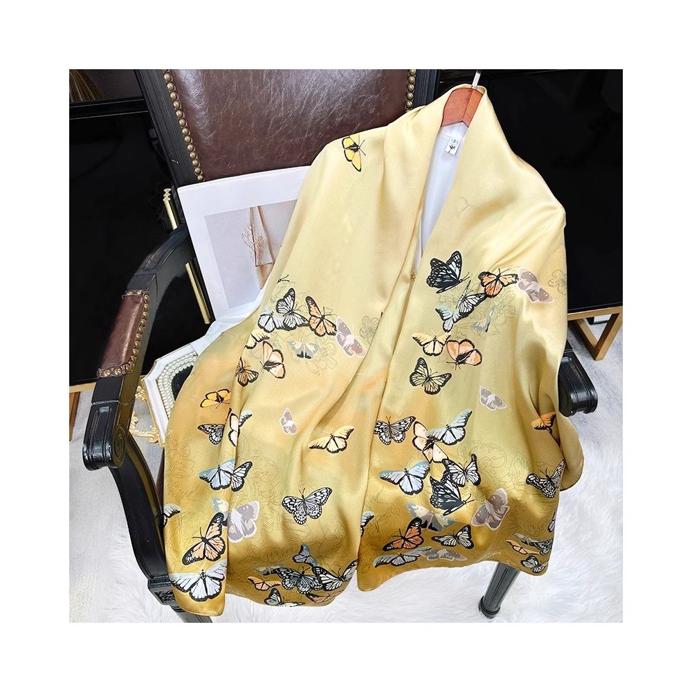 Silk scarf for women 2025 new 100 mulberry silk shawl outer scarf for mother and elders birthday gift image 19