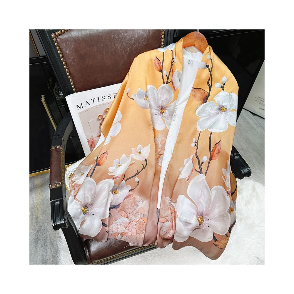 Silk scarf for women 2025 new 100 mulberry silk shawl outer scarf for mother and elders birthday gift image 21