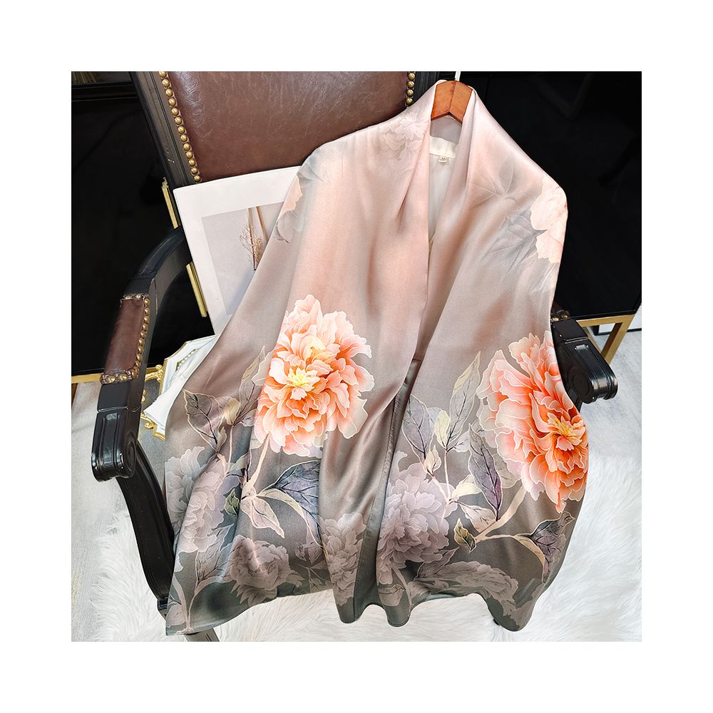 Silk scarf for women 2025 new 100 mulberry silk shawl outer scarf for mother and elders birthday gift image 41