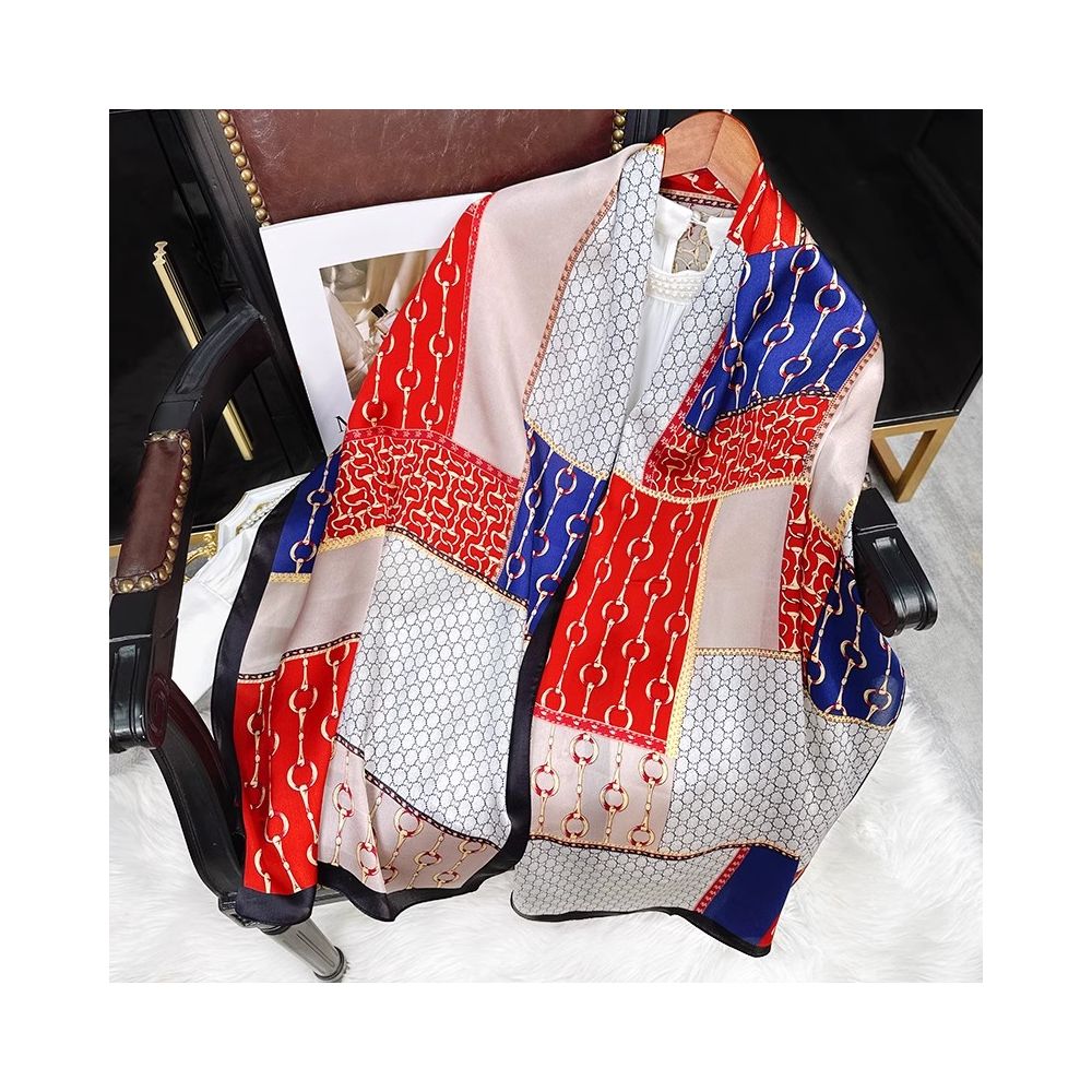 Silk scarf for women 2025 new 100 mulberry silk shawl outer scarf for mother and elders birthday gift image 47