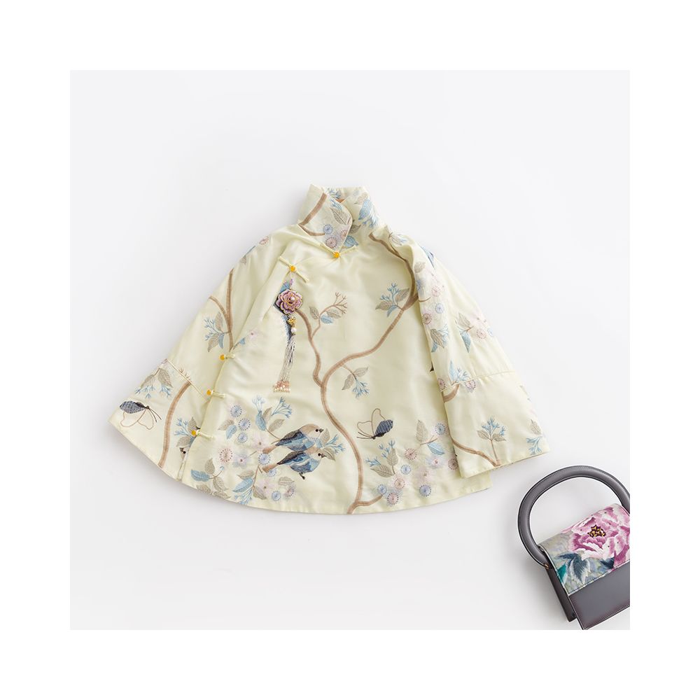 ASAYA2121 Loose-fitting cheongsam-style Chinese shirt