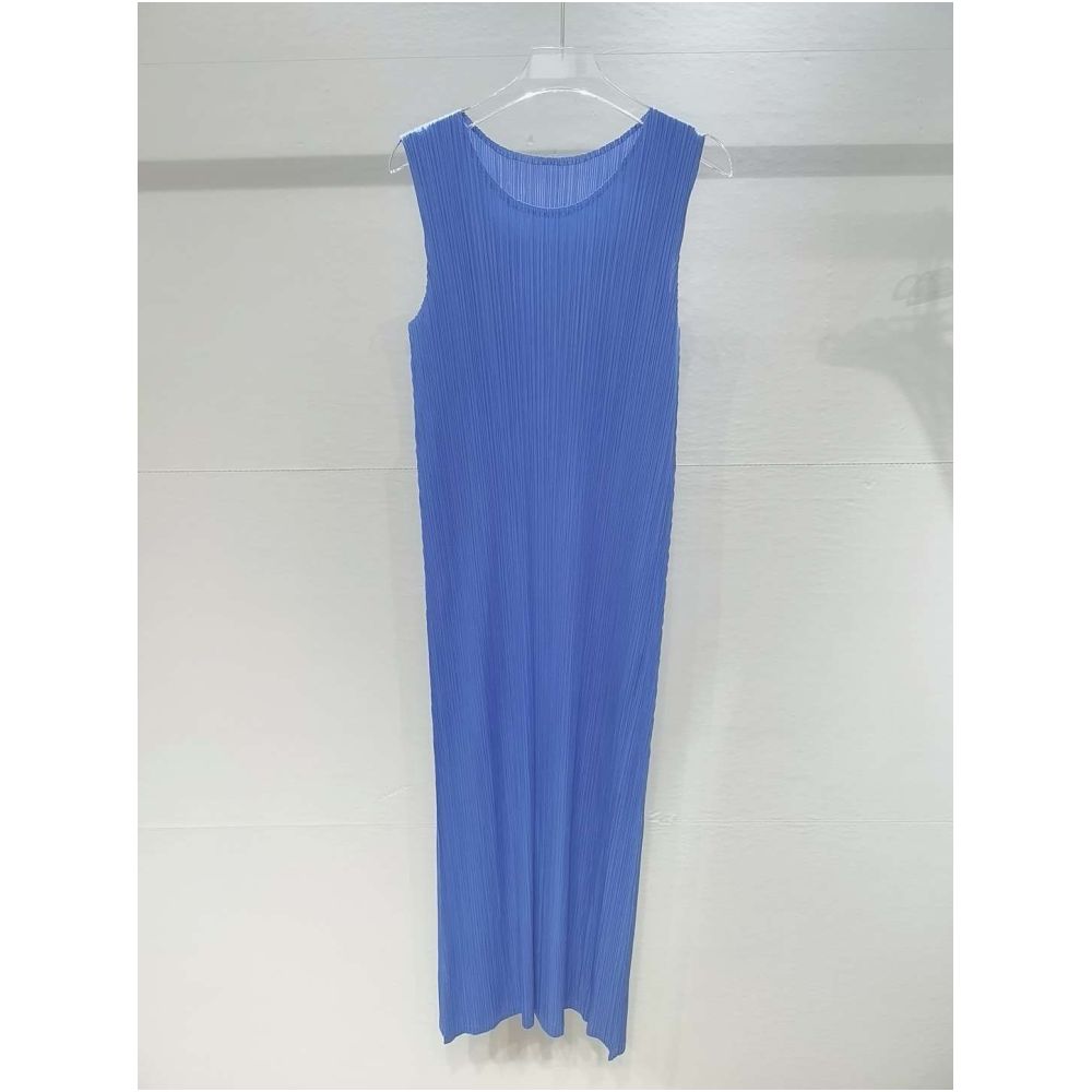 summer ins style Miyake pleated fashion sleeveless figure fl image 9