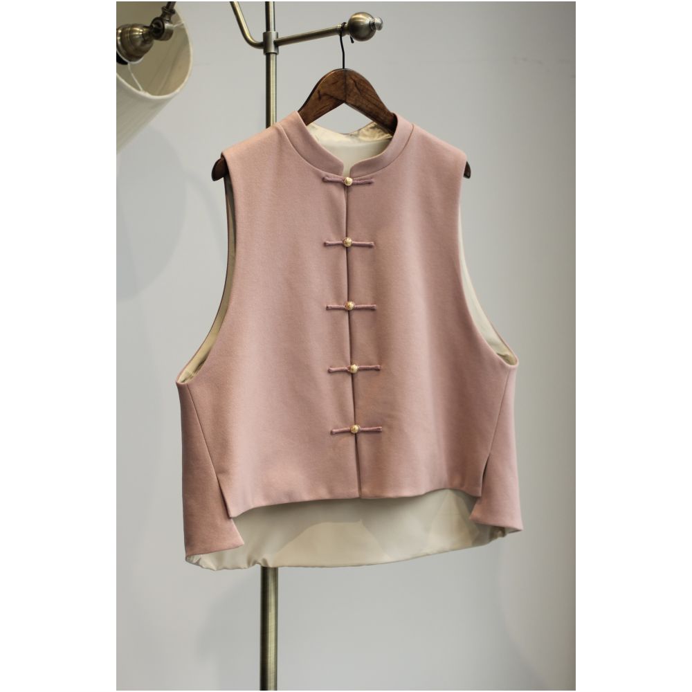 New Chinese style retro original improved vest bi entry image 4