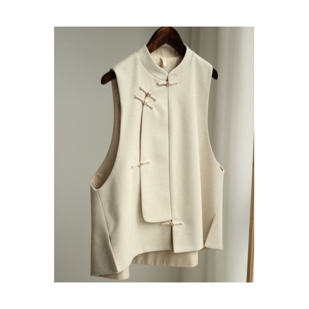 Asaya1473 - Chinese style red Tang vest