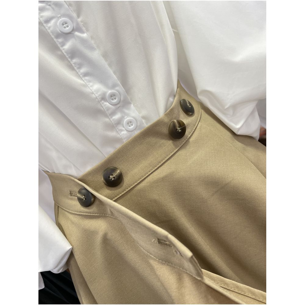 Good texture fashionable and slimming design hip covering and lifting proportion half skirt for women 2025 new versatile and elegant style image 2