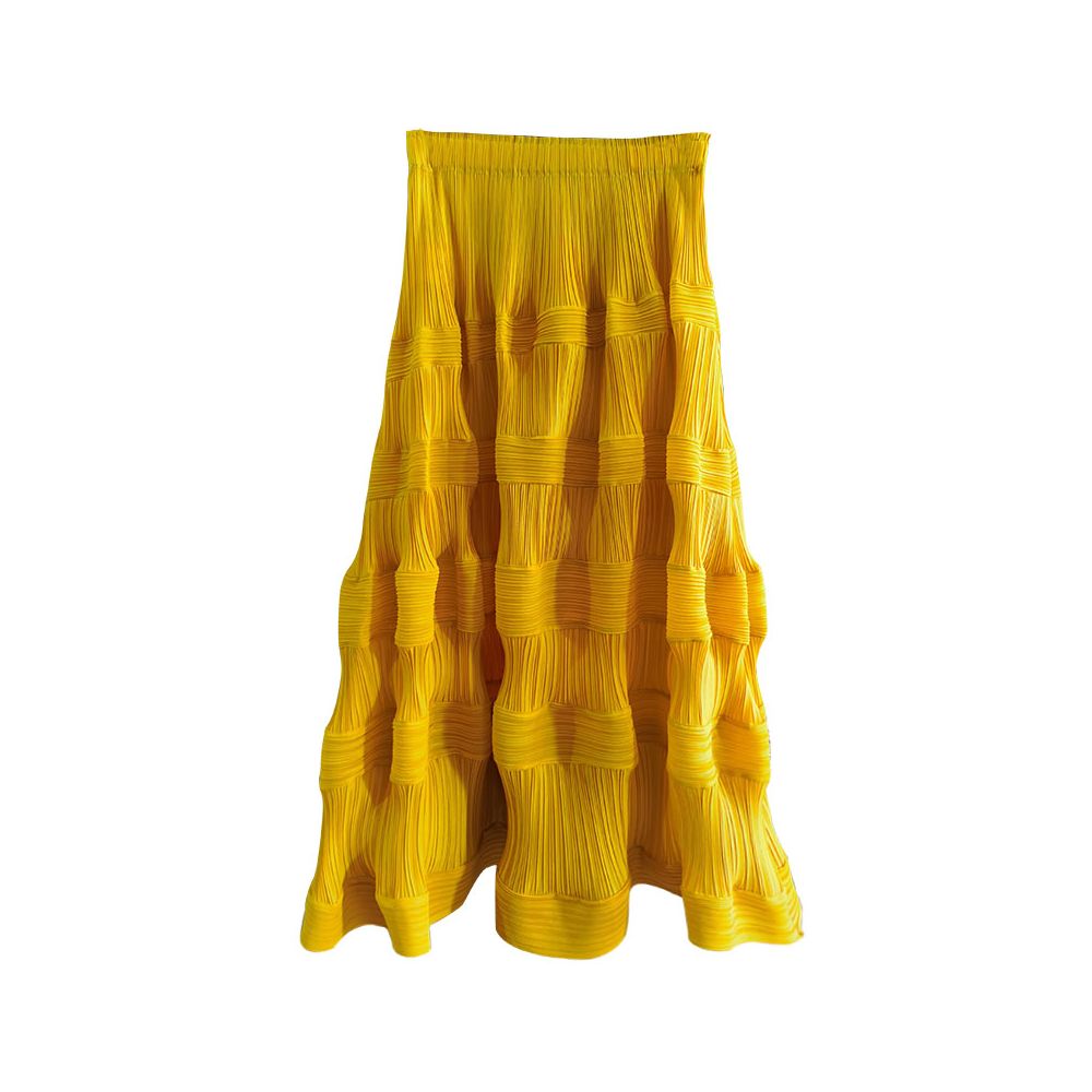 High end pleated commuting temperament versatile slimming and high waisted pleated skirt mid length pleated skirt and versatile pleated skirt image 5