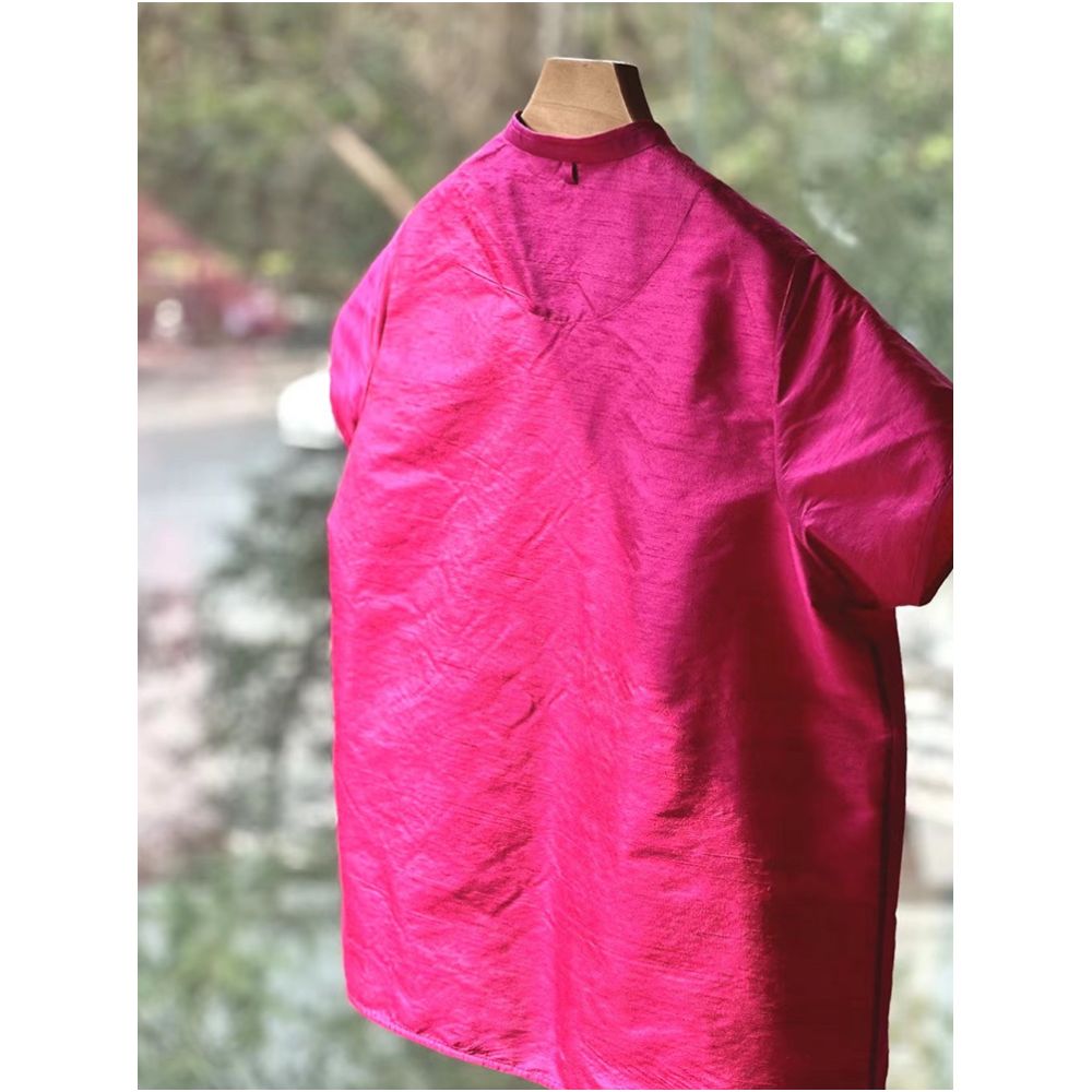 2025 autumn new Chinese style design with a niche rose red short sleeved shirt youthful and beautiful Western style top for women image 2
