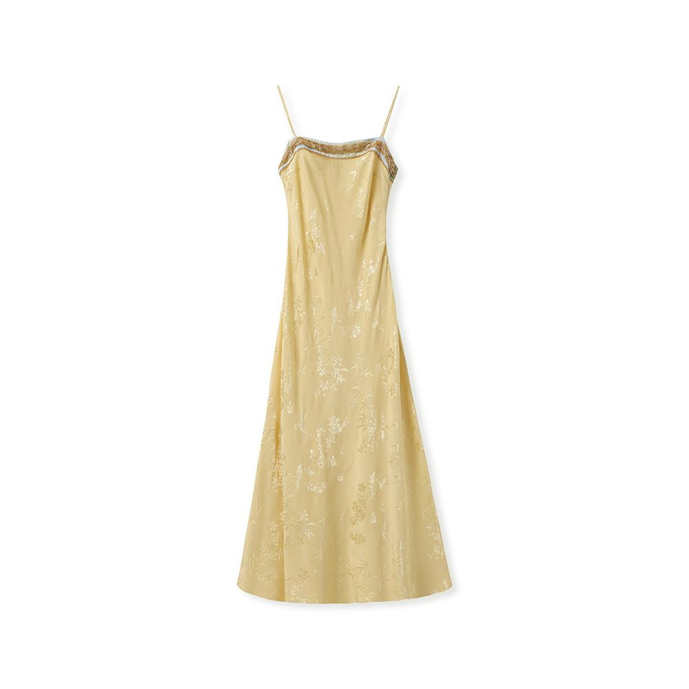 Tang Dou Gao Ding Yun Ran Kui New Chinese style Retro cardigan Chiffon Sunscreen jacket Strap skirt Dress image 16
