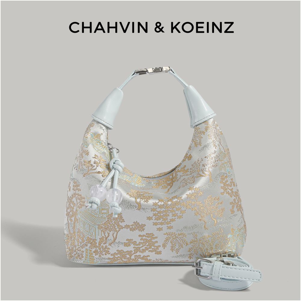 CAHVIN KOEINZ New Chinese Embroidered Handbag for Women 2024 New High end Dumpling Bag Crossbody Bag image 13