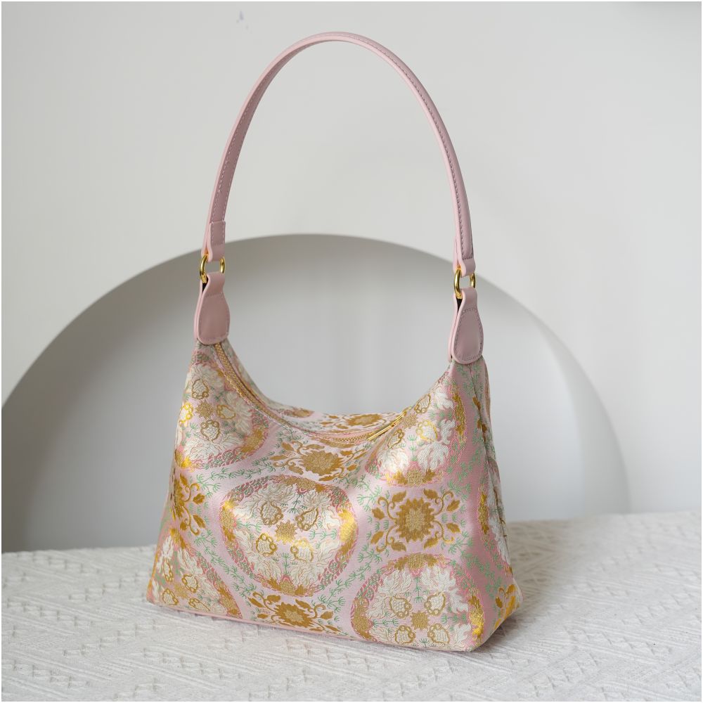 ASAYA4859 – Celestial Song Brocade Bag 🐟🌸