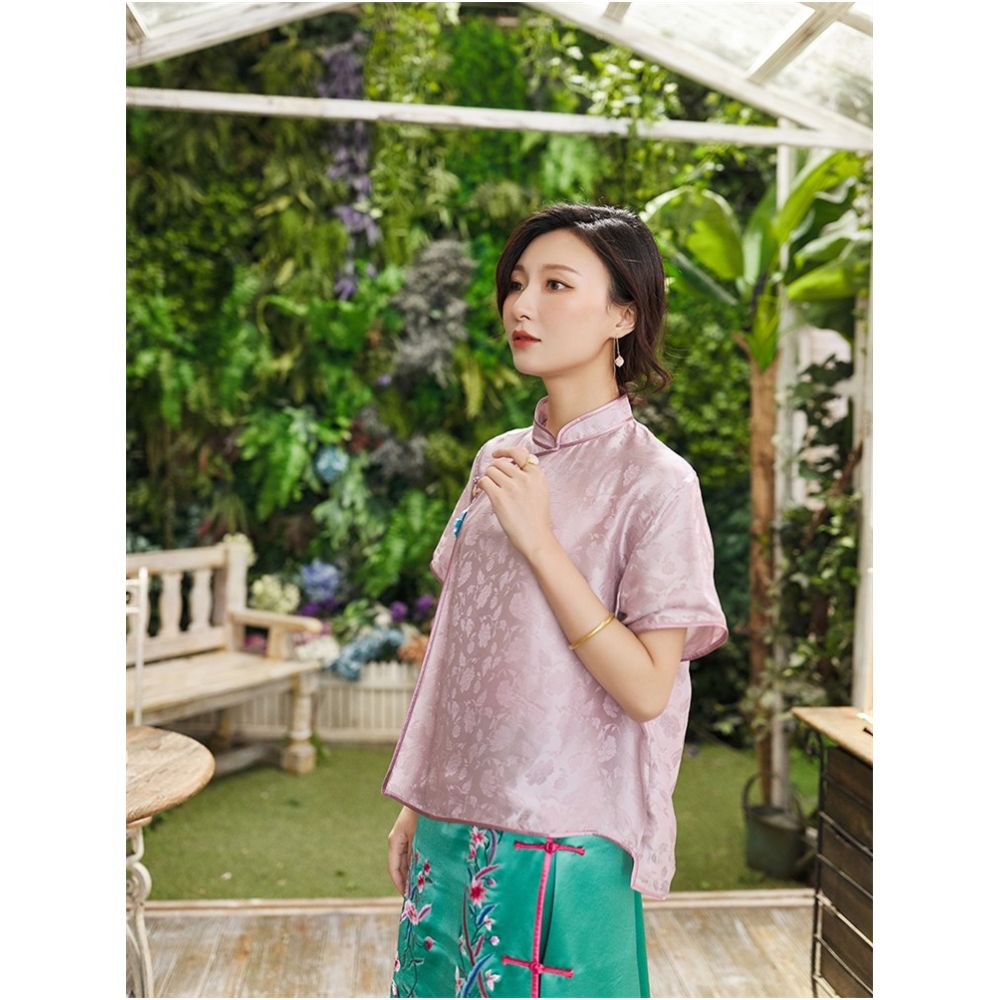 Town Store Baby PCY962 Summer New Silk Loose Top Breathable and Cool for Spring and Summer image 3