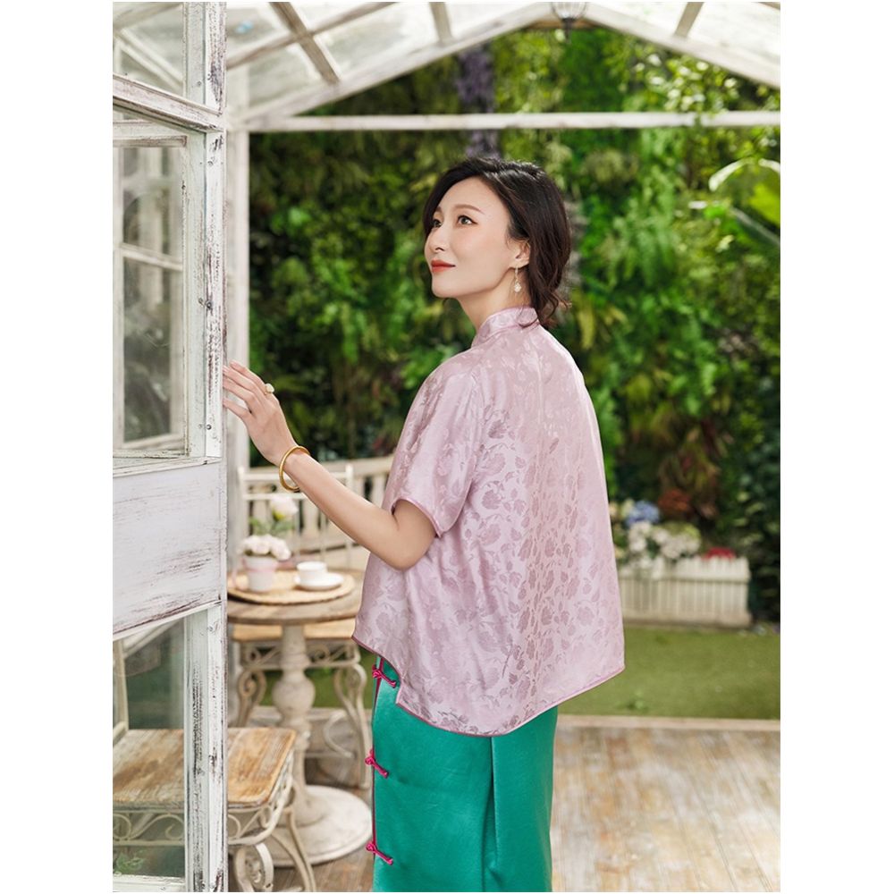 Town Store Baby PCY962 Summer New Silk Loose Top Breathable and Cool for Spring and Summer image 4