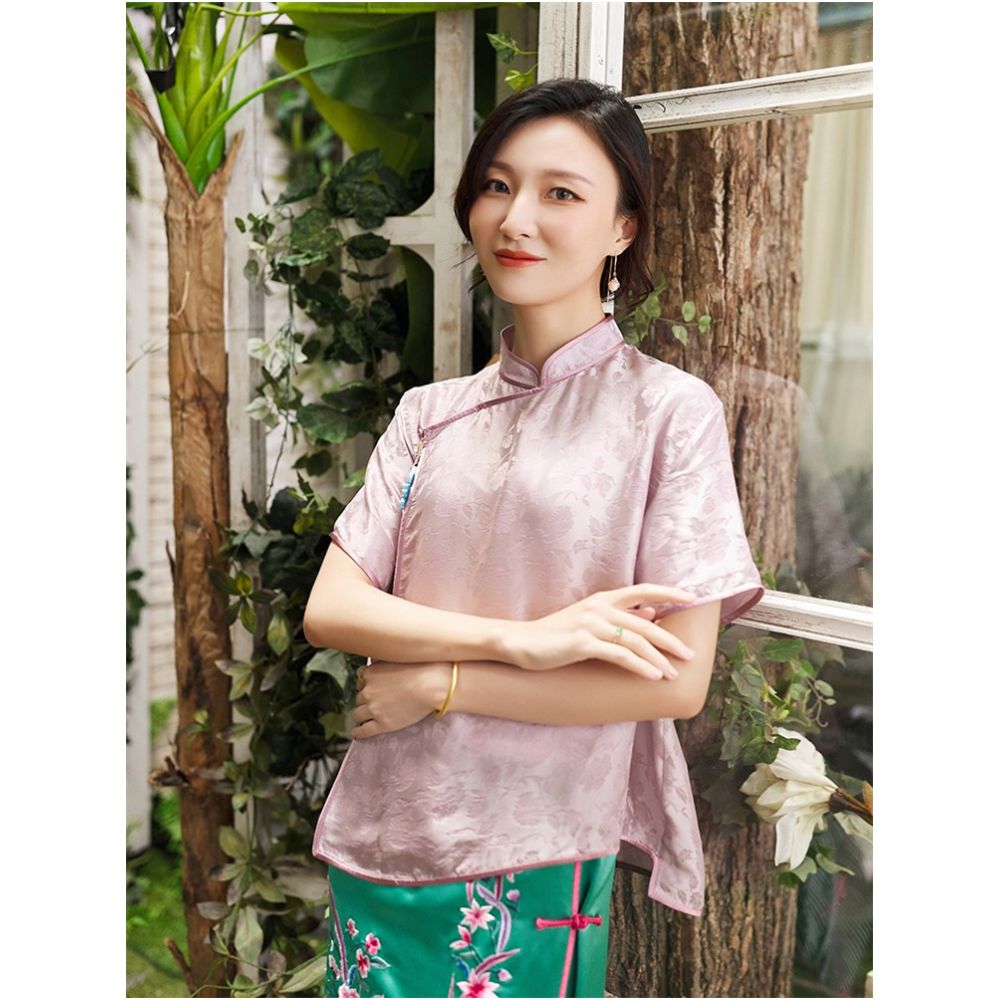 Town Store Baby PCY962 Summer New Silk Loose Top Breathable and Cool for Spring and Summer image 0