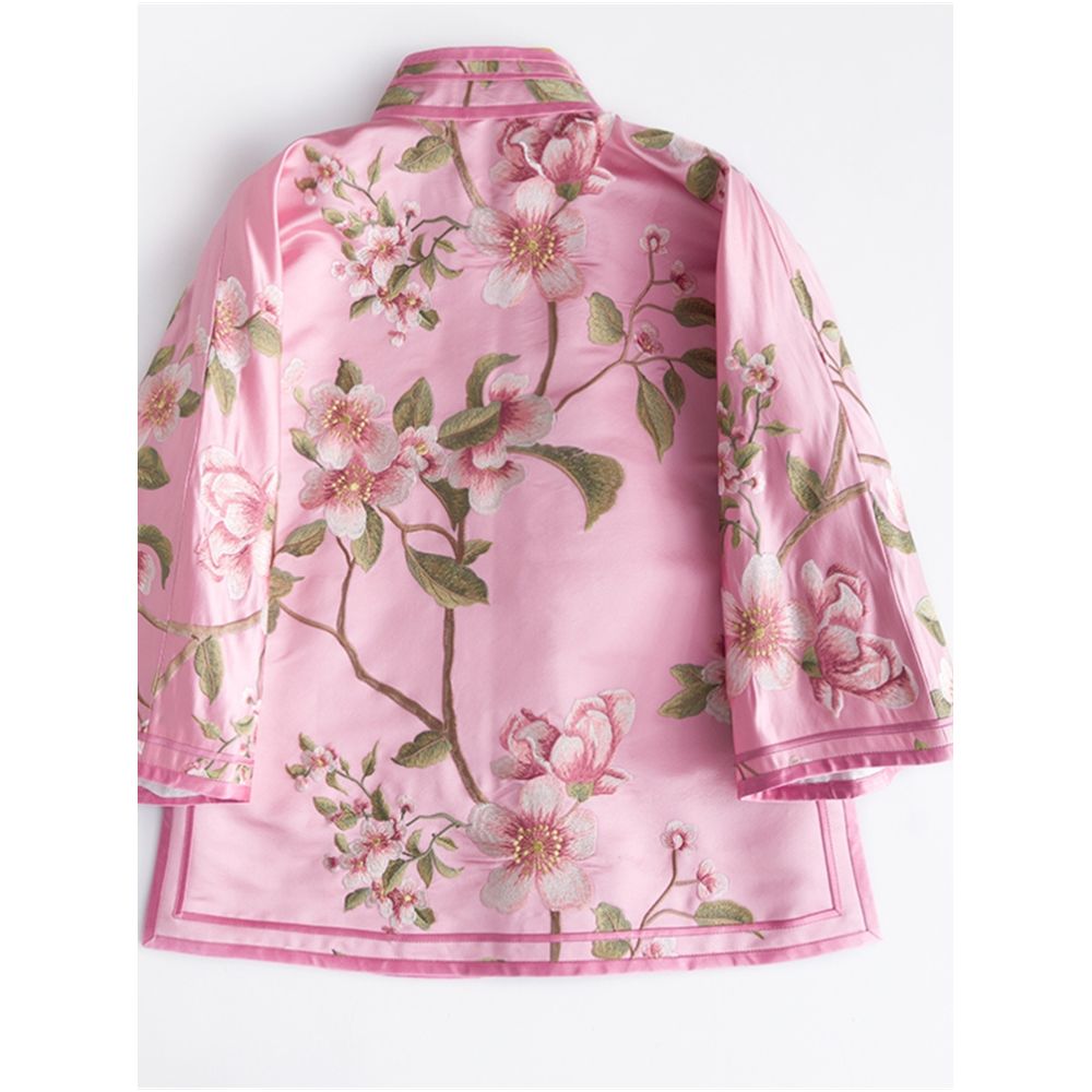 Limited time loss clearance CPP118 Chinese retro Republic of China New Year national style embroidered short jacket women s winter cotton tea service image 52