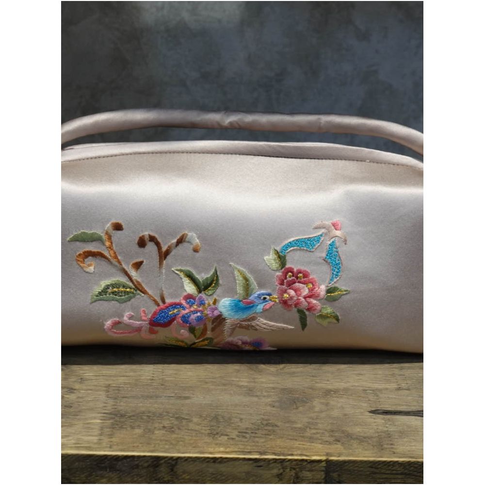 Zhendian Baby JSSZ061 Su Embroidery Handbag Handmade Silk Diagonal Cross Bag Chinese Style Chinese Qipao Matching Bag image 2