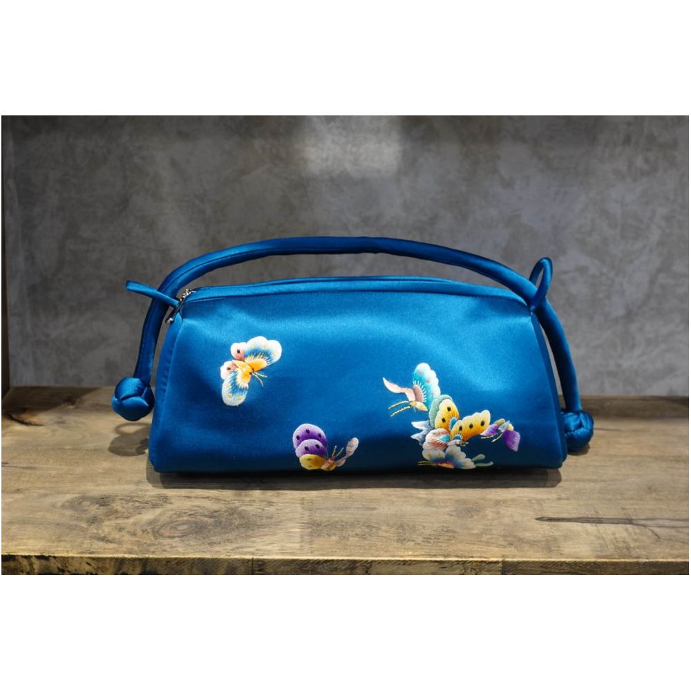 Zhendian Baby JSSZ061 Su Embroidery Handbag Handmade Silk Diagonal Cross Bag Chinese Style Chinese Qipao Matching Bag image 18