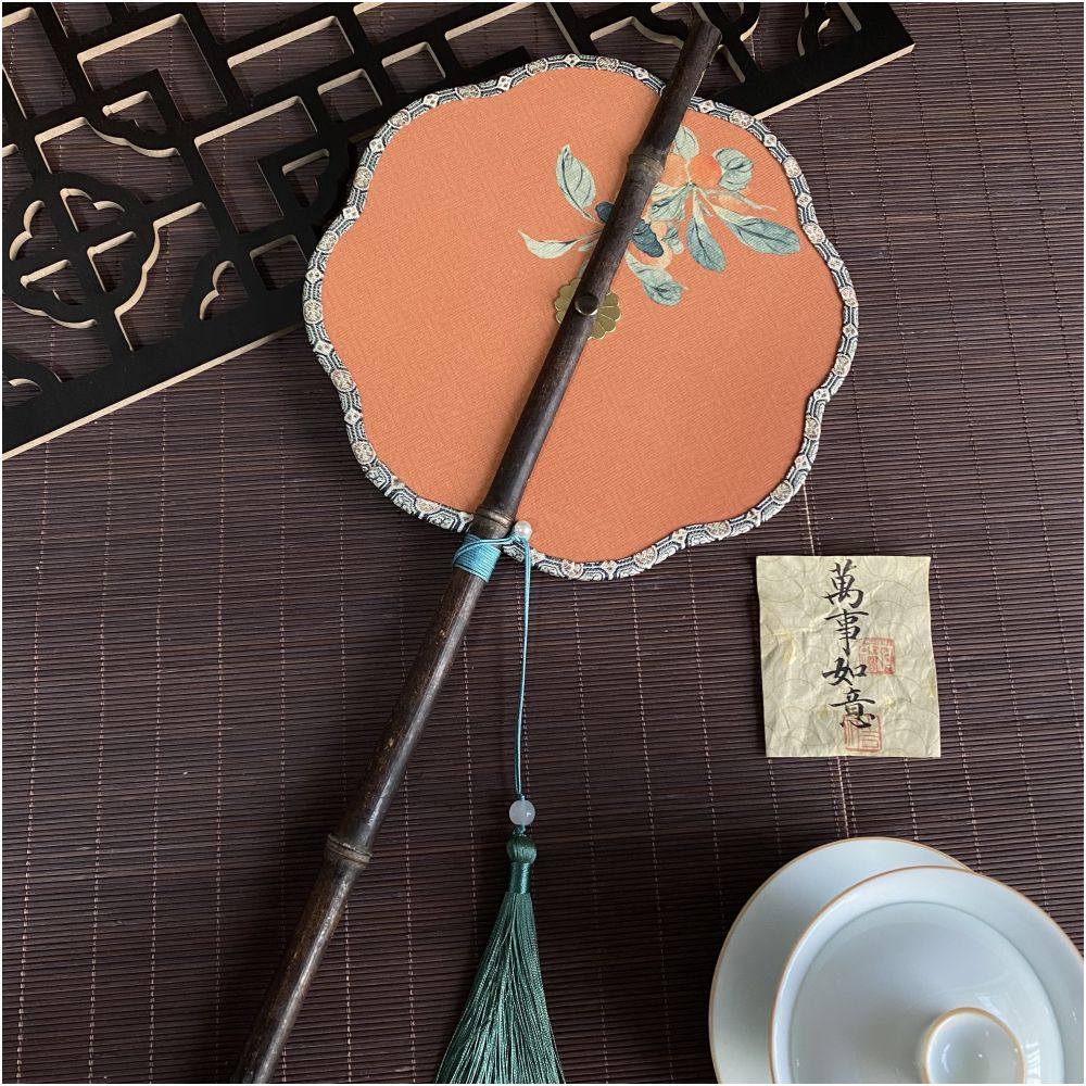 ASAYA4898 – Exquisite Vintage Round Fans 🌸🎐