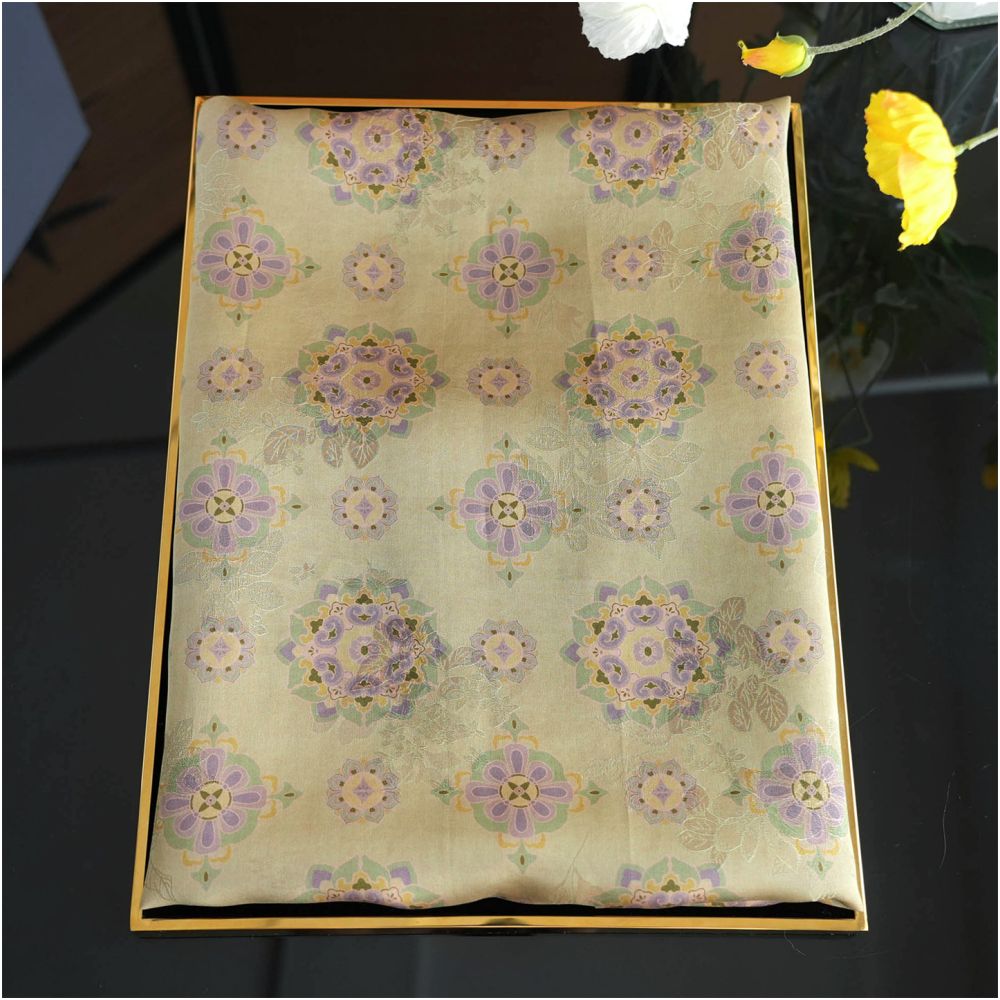 ASAYA4912 – Imperial Blossom Silk Shawl 💐👑