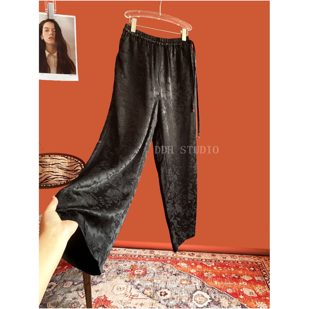 ASAYA4931 â Silk Whisper Jacquard Pants ðâĻ