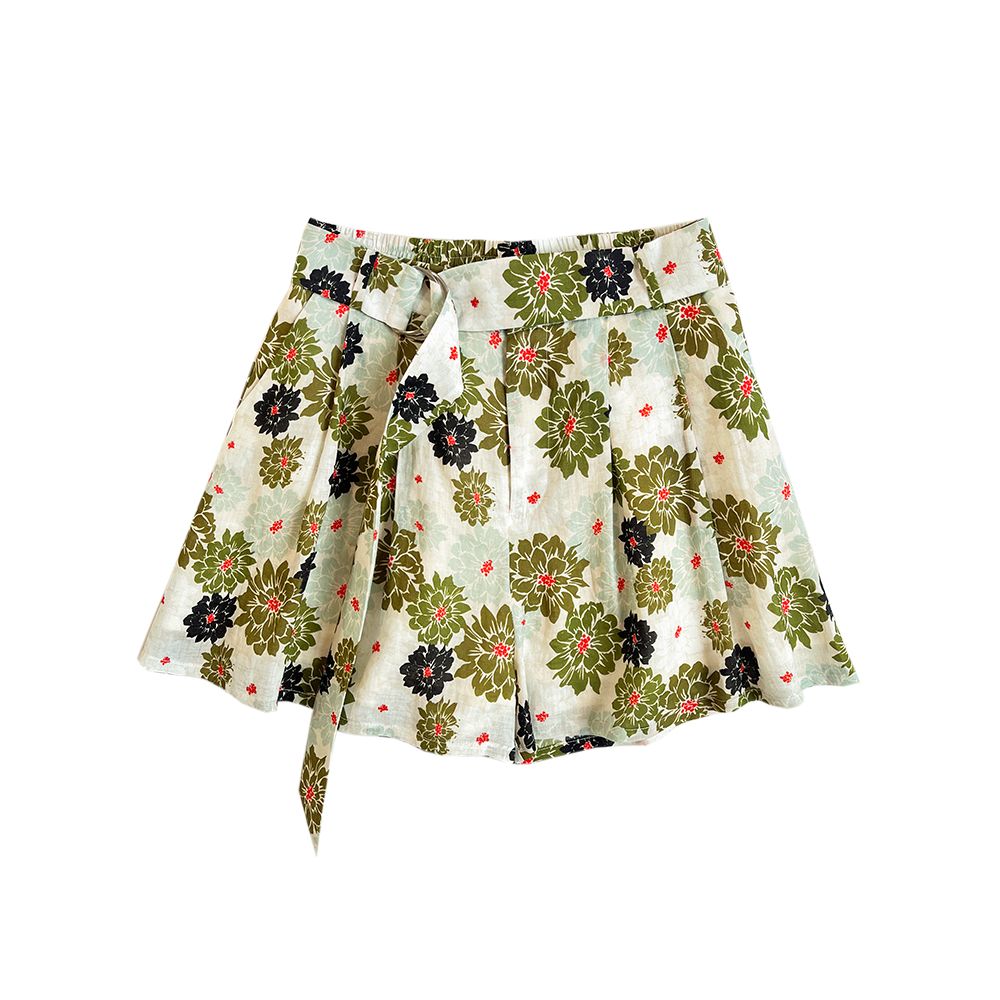 ASAYA4976 – Verdant Bloom Ramie Set 🌿🌸