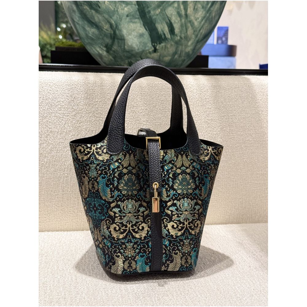 ASAYA4979 – Celestial Brocade Mini Tote ✨🌸