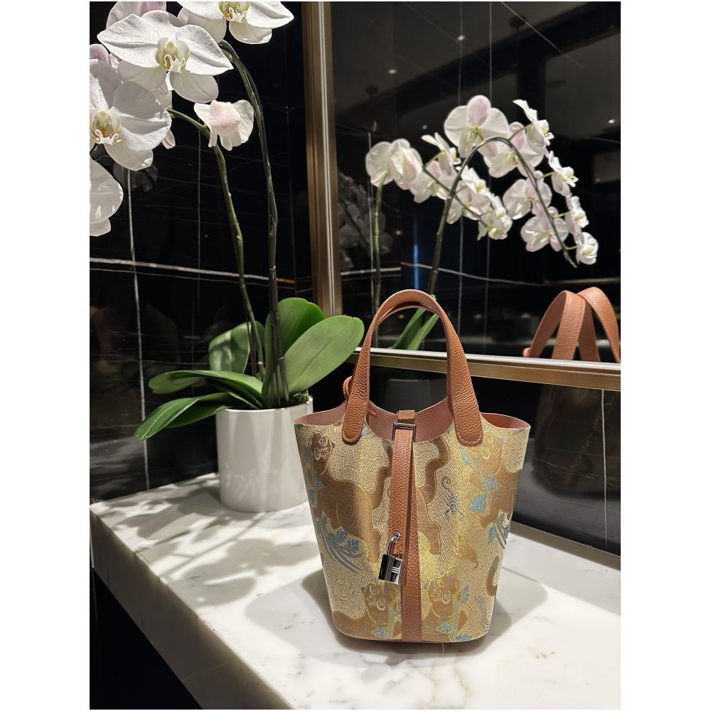 ASAYA4979 – Celestial Brocade Mini Tote ✨🌸