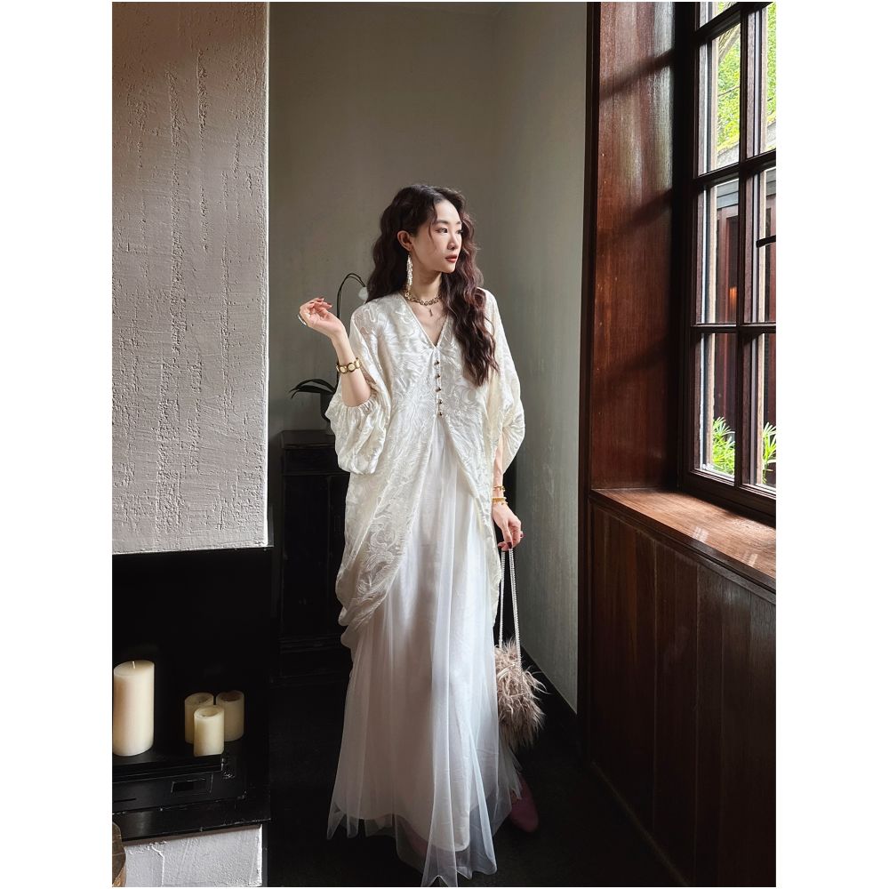 ASAYA4982 – Celestial Veil Maxi Dress 🌿✨