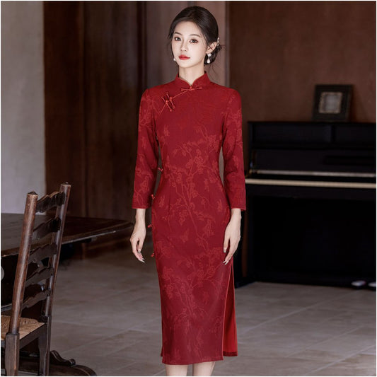 ASAYA5948 – Timeless Oriental Qipao Dress 🌹🏮