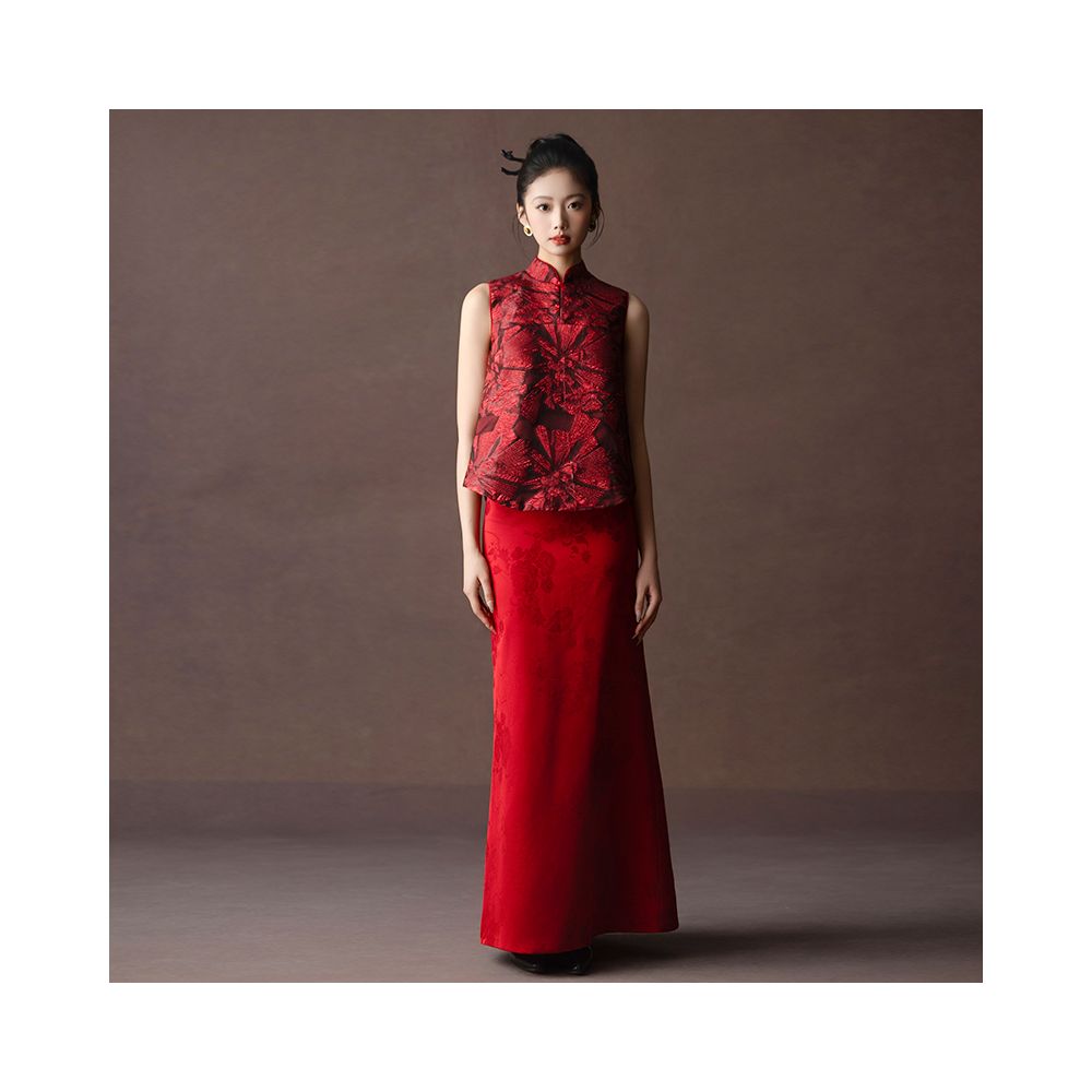 ASAYA5973 – Imperial Scarlet Elegance Set ❤️✨