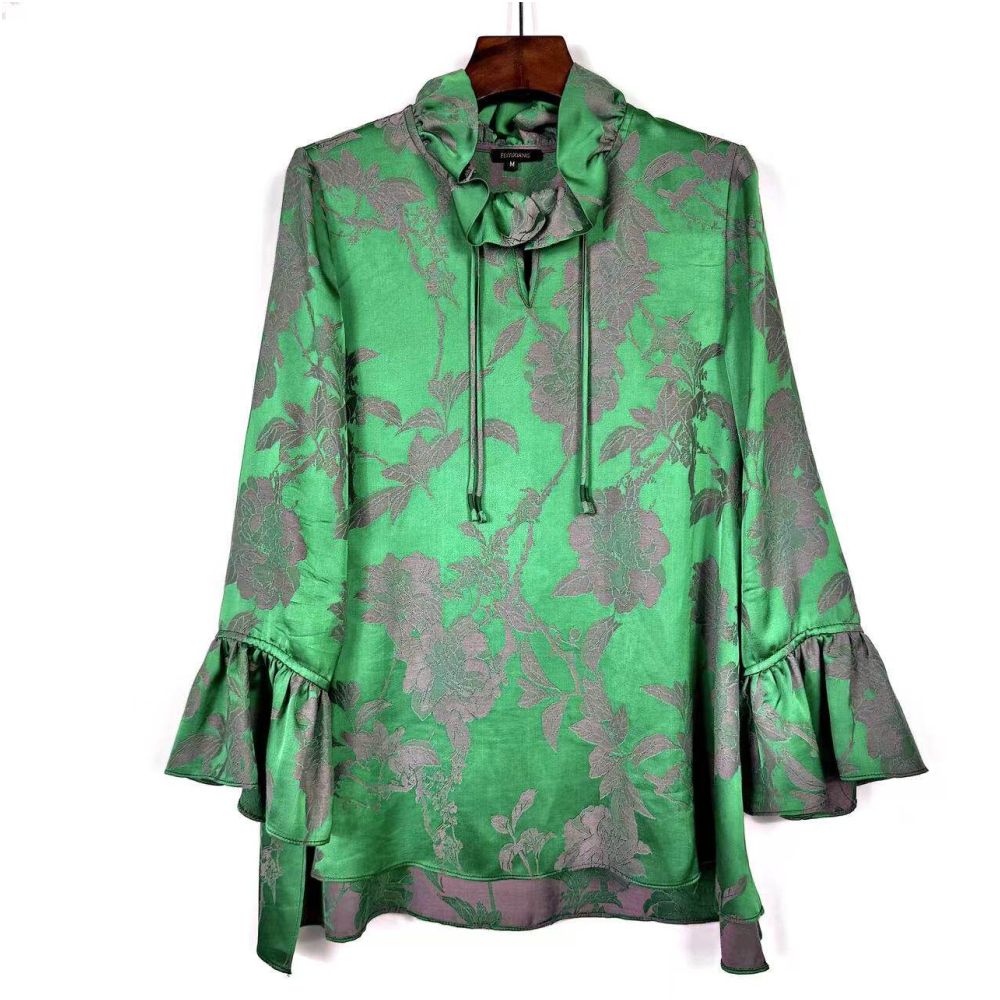 Original Design by Mr Zhu XZS103X Green Stained Nishang Top image 0