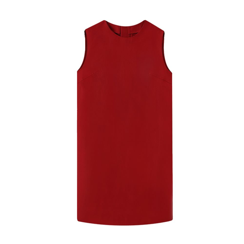 Ruyi Lianyun Spring and Autumn New Round Collar Jacquard Straight Tube Dress for Women Retro New Chinese Style Panbuckle Long Dress image 5