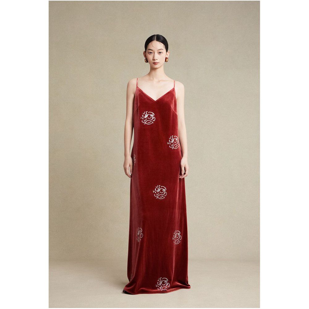 ASAYA6136 – Imperial Velvet Slip Dress ❤️✨