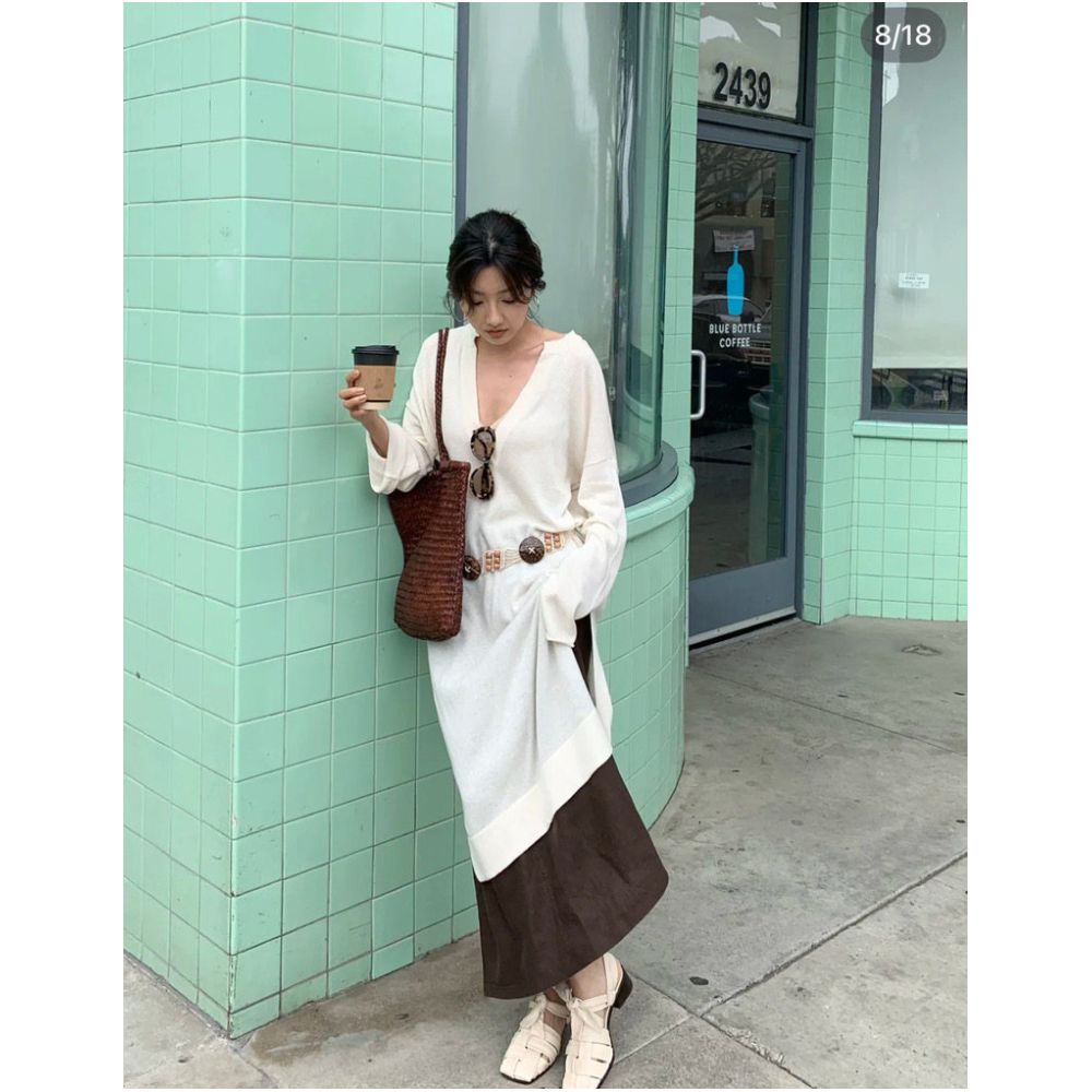 dr gon Australian niche French cowhide woven bag large capacity tote bag summer versatile shoulder bag for women image 5